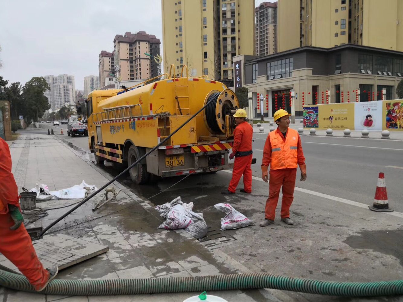 会理排污管道清淤-管道清洗